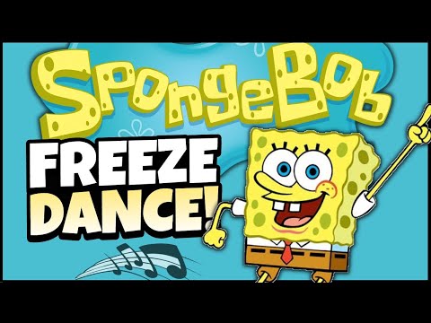 Spongebob Freeze Dance | Brain Break | Summer  Brain Breaks for Kids | Just Dance