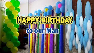 A simple birthday celebration for our only man in the family| #pakistan #pinayinpakistan #birthday