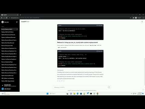 Python Replace Nan With 0 Numpy