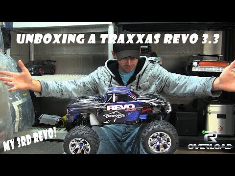Unboxing The Traxxas Revo 3.3 Nitro RC Truck