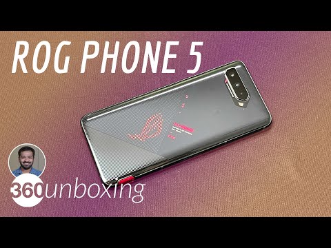Asus ROG Phone 5 Unboxing & First Look: Snapdragon 888 Powered Gaming Smartphone
