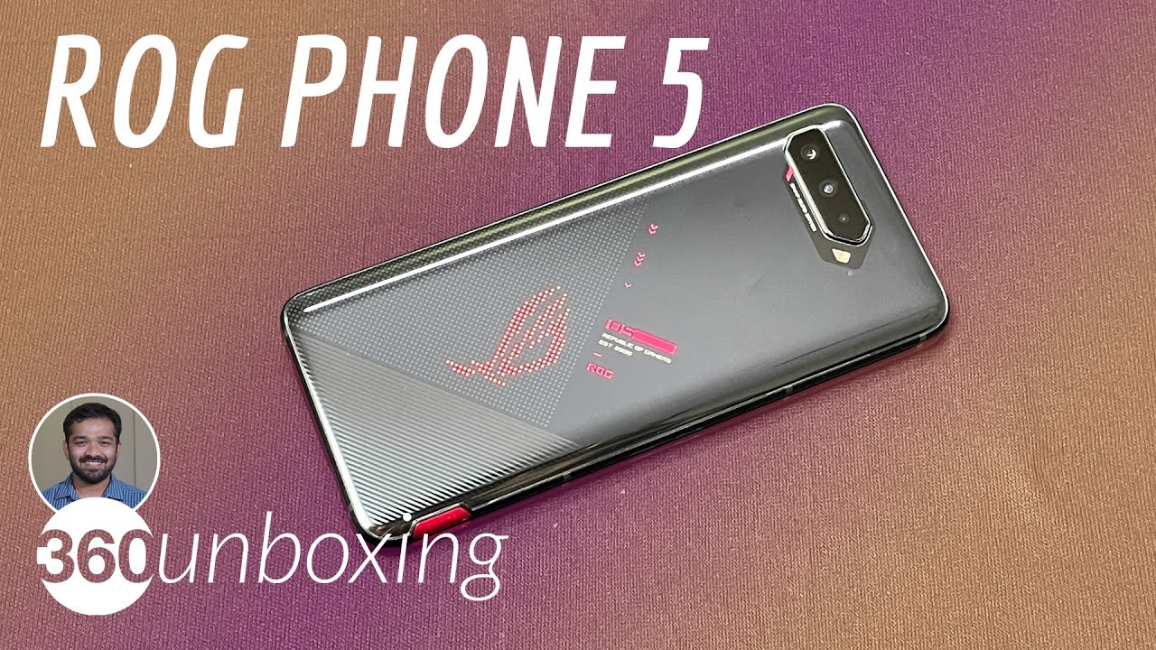 Asus ROG Phone 5 Unboxing & First Look: Snapdragon 888 Powered Gaming Smartphone