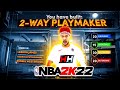 THE ISO BUILD THAT WILL BREAK NBA2K22 - 2-WAY PLAYMAKING GUARD MUST BE PATCHED! BEST BUILD 2K22!