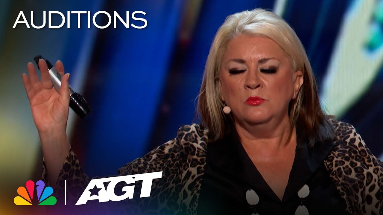 Mandy Muden: The hilarious magician who will make you BELIEVE in magic! | Auditions | AGT 2023 thumbnail
