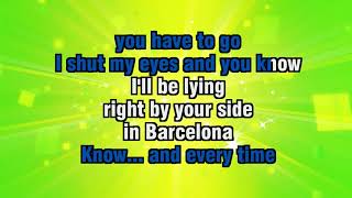 George Ezra - Barcelona - Karaoke Version from Zoom Karaoke