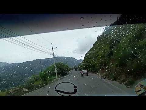 Vía #Patate #Pelileo en #Tungurahua. Hermoso paisaje.