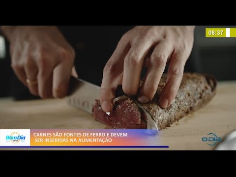 Carnes são fontes de ferro e devem ser inseridas na alimentação 20 04 2021