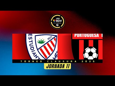 Estudiantes vs. Portuguesa - Torneo Clausura 2025 - Jornada 11