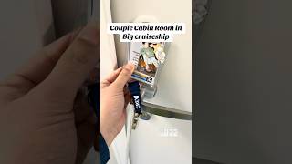 Couple Cabin in BIG CruiseShip🛳️ #youtubeshorts #cruiseship