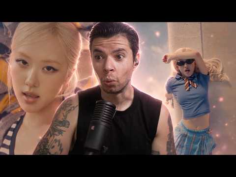 REACTING TO ROS&Eacute; - new trick (OFFICIAL MUSIC VIDEO) | DG REACTS