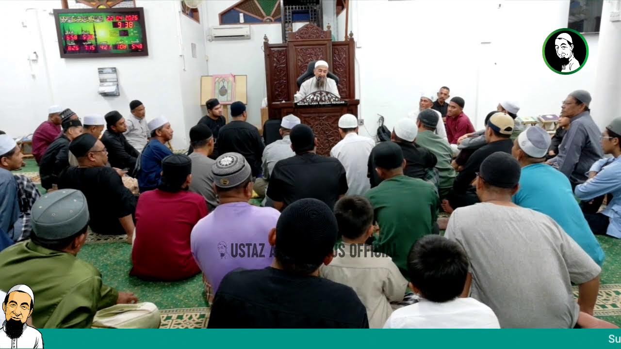 🔴LiveUAI 22/04/2026 Kuliah Maghrib Jemputan - Ustaz Azhar Idrus