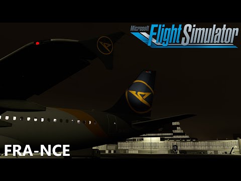 MSFS 2020 & Vatsim LIVE | FENIX A320 - Nizza, Circling 04L | Condor realops FRA - NCE  | A320geeks