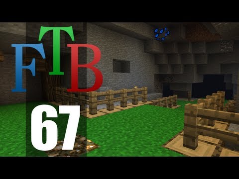 Feed The Beast Ep67 - Expanding the cave