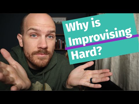 Why is jazz improvisation hard for classical musicians?