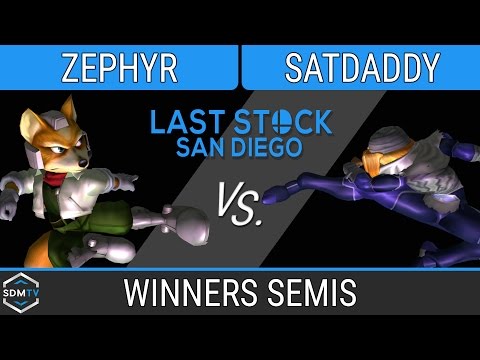 LSSD 86 - [GLG] Zephyr (Fox) vs. 12YAN | satdaddy (Sheik) - SSBM Winners Semis - Smash Melee