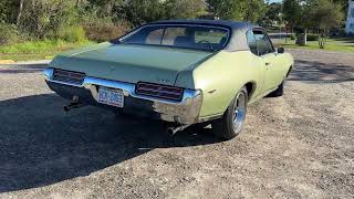 1969 Pontiac GTO-Engine Start Up