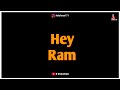Hey Ram Whatsapp Status Dj Mix R BHALERAO