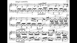 Beethoven - Sonata No. 8 in C minor, Op. 13 (Pathetique), Complete with Sheet Music