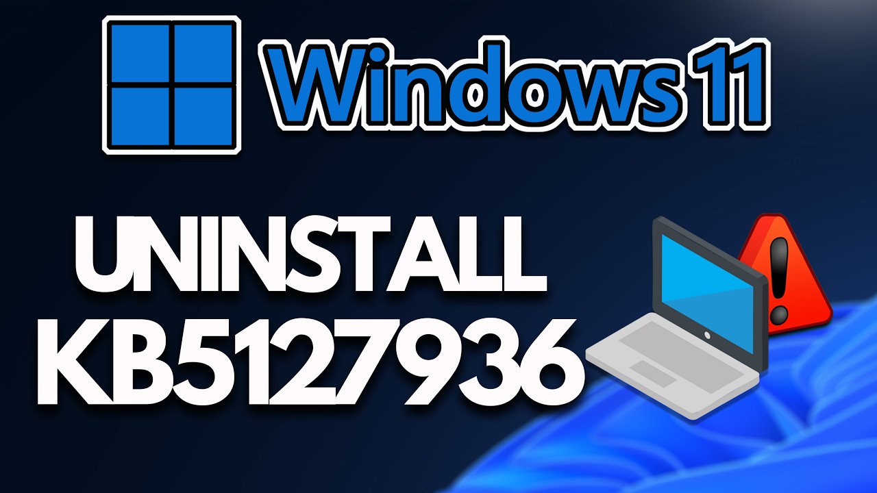 How To Uninstall KB5127936 Update on Windows 11