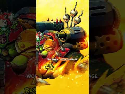 Orks straight-up BREAK PHYSICS to build spaceships #warhammer40k #spacemarine #warhammer