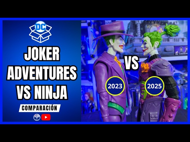 Vídeo relacionado con DC Comics, Batman Adventures: Conjunto de Figuras de Acción Batman vs The Joker, 2 Figuras, 12 Accesorios de Armadura, Juguete de Superhéroes para Niños y Niñas de 30 cm