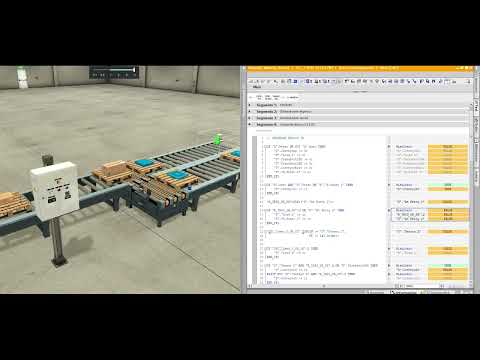 (Converge Station)  @SD_Automazione (SCL) TIA PORTAL / FACTORY IO / AUTOMATION 3D