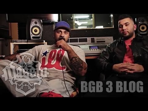 MASSIV MIT SADIQ IM STUDIO - BGB 3 BLOG (OFFICIAL HD VERSION)