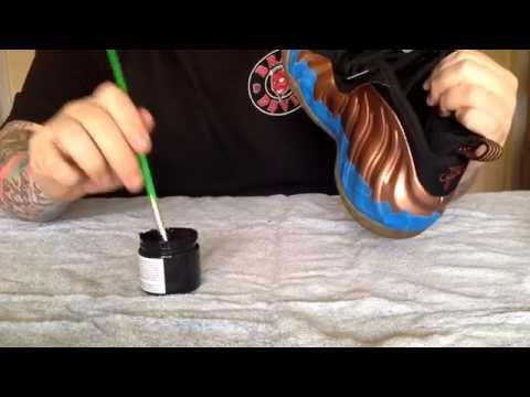 Foamposite Sole Dyed Black Review Quick How To (Copper Foamposite)