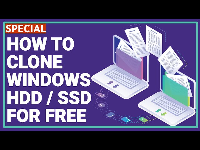 How to clone Windows HDD / SSD to new or larger HDD / NVMe SSD For Free - Easy Step by Step Tutorial