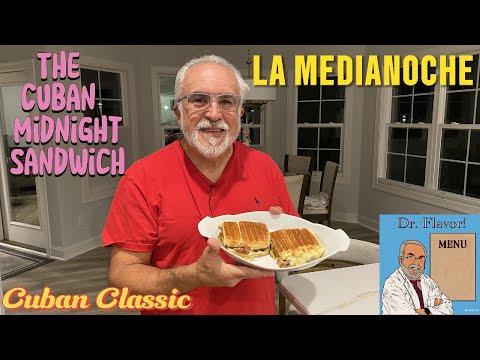 The Cuban Midnight Sandwich La Medianoche