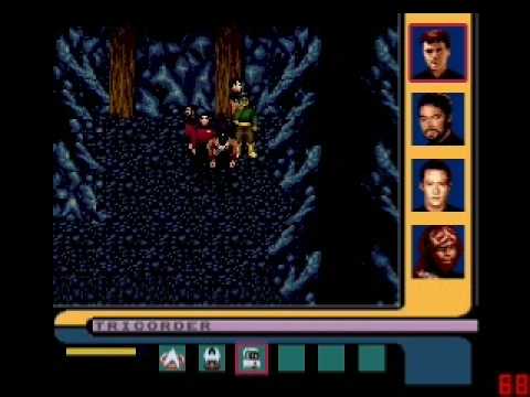 Star Trek : The Next Generation - Echoes from the Past Megadrive