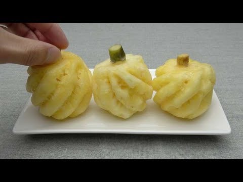 水果那些事儿 味道超甜的泰国小菠萝，大小和拳头差不多，一袋售价约10元