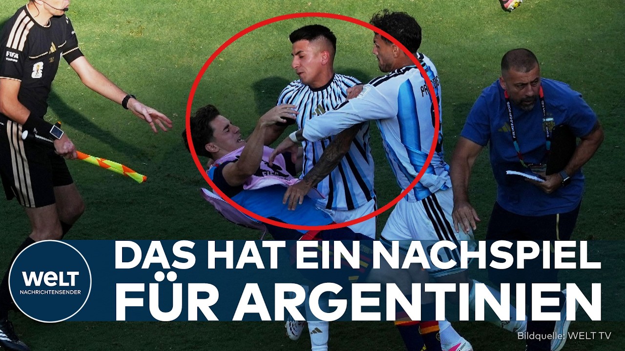 WM-FINALE: Argentinien droht Ärger – FIFA untersucht Eklat nach Niederlage gegen Spanien