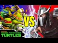 Four Turtles VS One Shredder FIVE ROUNDS Of Epic Battles Teenage Mutant Ninja Turtles