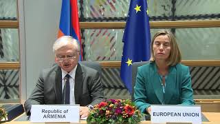 Statement by Foreign Minister Edward Nalbandian on the occasion of signing Armenia-EU Agreement