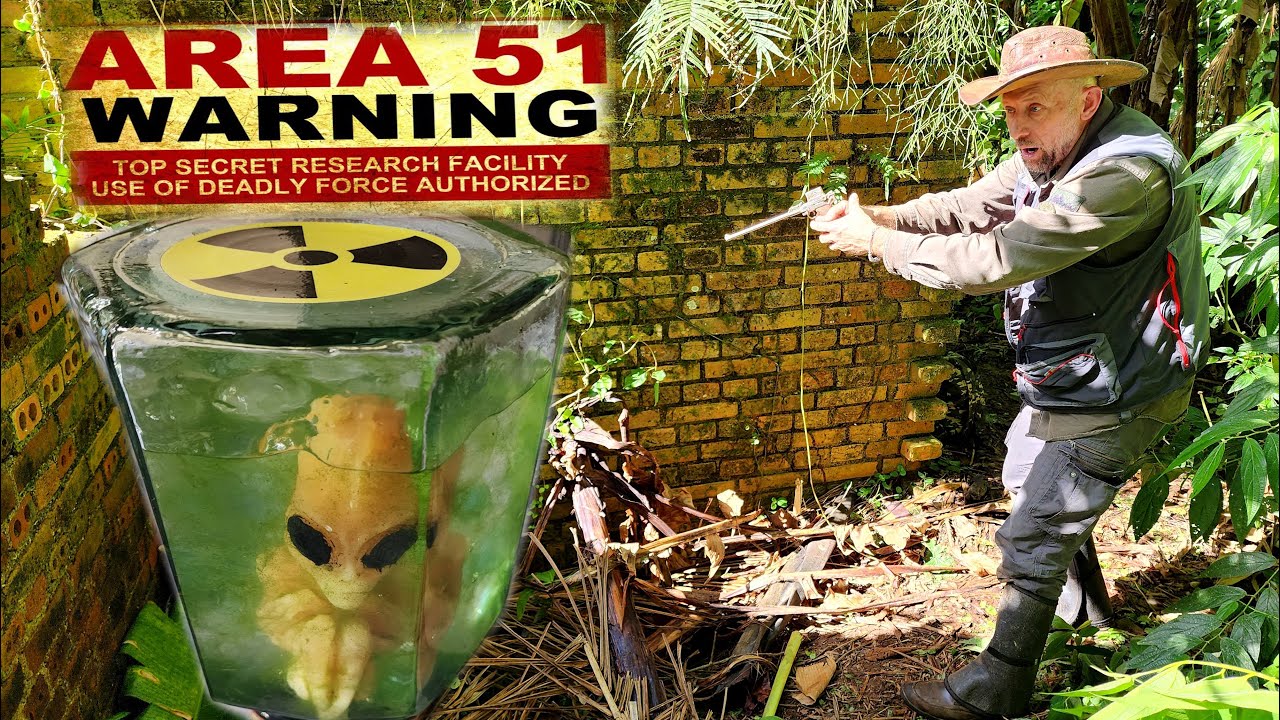 AREA 51 LABORATÓRIO SECRETO com GRANDES SEGREDOS!!!