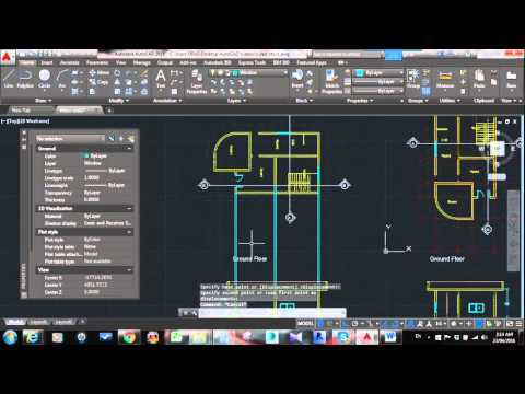 How to draw a Basic Stair Section in AutoCAD