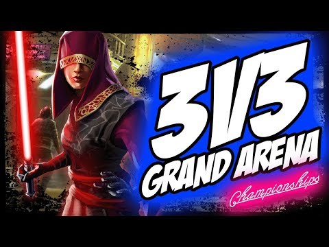 The return of 3v3 Grand Arena! | Star Wars: Galaxy of Heroes
