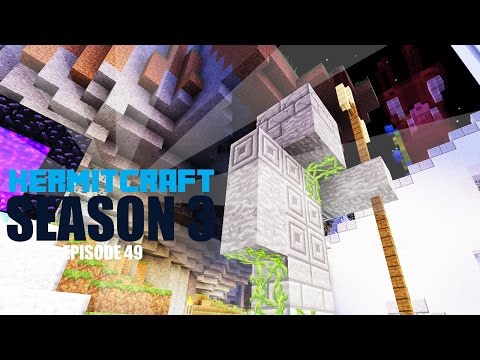 Minecraft: Hermitcraft Season 3 - 49 - Portal Statues