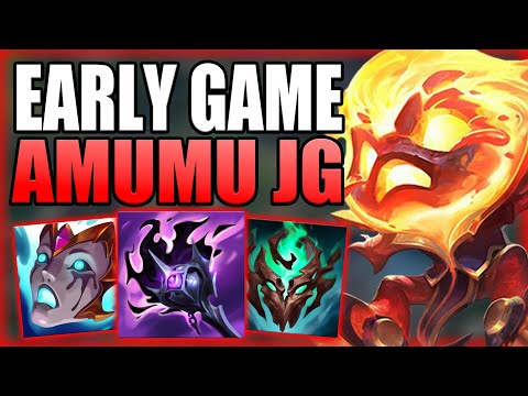 THIS IS HOW YOU CAN EASILY CARRY THE EARLY GAME WITH AMUMU JUNGLE! Gameplay Guide League of Legends