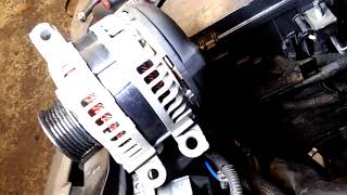 How to replace alternator in a 2009 Cadillac cts