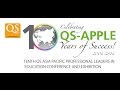 10th QS APPLE Afternoon Plenary Day 2 Wednesday November 12 2014 Live Streaming