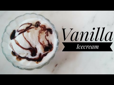 Vanilla Icecream | 3 Ingredients Icecream | Made In Blender | Pratyusha Saha | Cuisine Craft