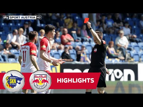 tipico Bundesliga, 26. Runde: SKN St. Pölten - FC Red Bull Salzburg 1:1