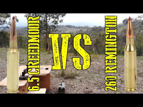 6.5 Creedmoor VS 260 Remington