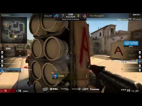 CS:GO C9 vs MongolZ Tsogoo 1v4 INSANE CLUTCH!! - MONGOLZ INSANE 1v4 CLUTCH