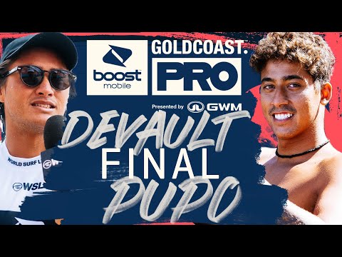 Imaikalani deVault vs Samuel Pupu | Boost Mobile Gold Coast Pro - Final Heat Replay