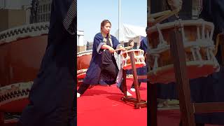 Japanese drum peformance #太鼓