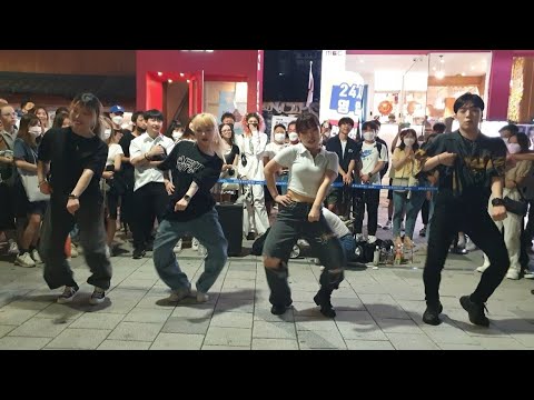 20220716 214951 《Girl'sDay#RingMyBell》 RedCrew#레드크루 [걸스데이#링마벨] Hongdae Busking 홍대 버스킹 #SnowHorse