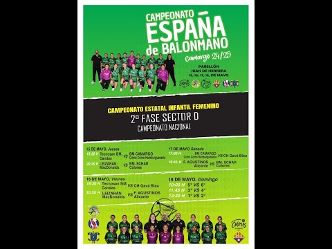 CAMPEONATO ESTATAL INFANTIL FEMENINO - 2ª FASE - SECTOR D (2º Grupo I - 2º Grupo II)
